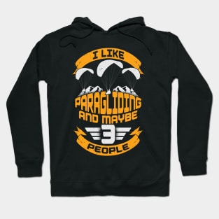 Funny Paragliding Paraglider Gift Hoodie